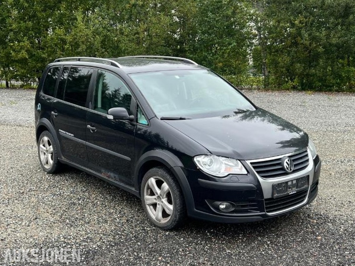 2009 Volkswagen Touran 1.9 Diesel, Automat, Skinnseter