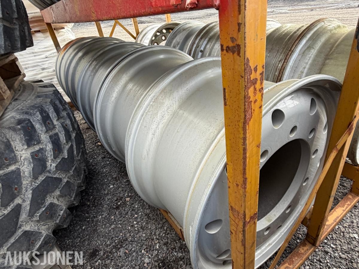 Parti lastebilfelger – 17,5" / 19,5" / 22,5"