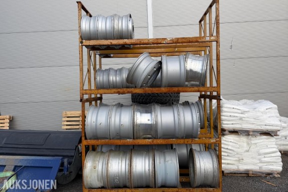 Parti lastebilfelger – 17,5" / 19,5" / 22,5"