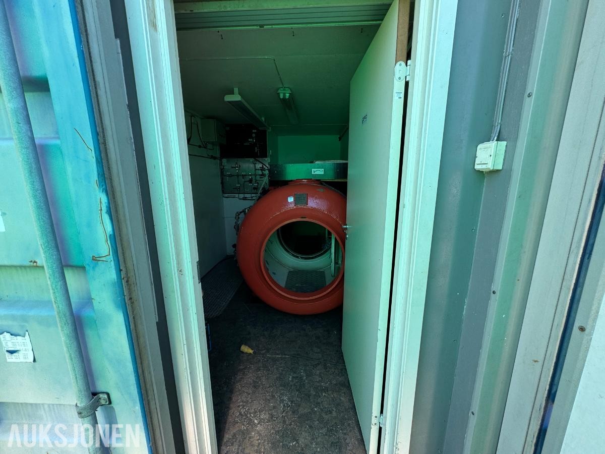 1996 Trykkammer til dykking i container