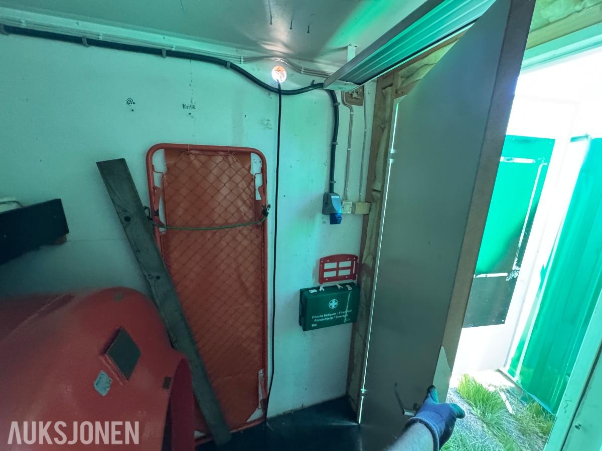 1996 Trykkammer til dykking i container