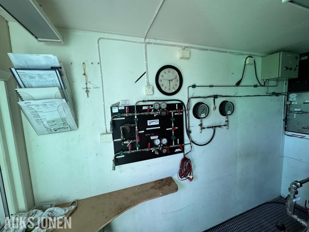 1996 Trykkammer til dykking i container