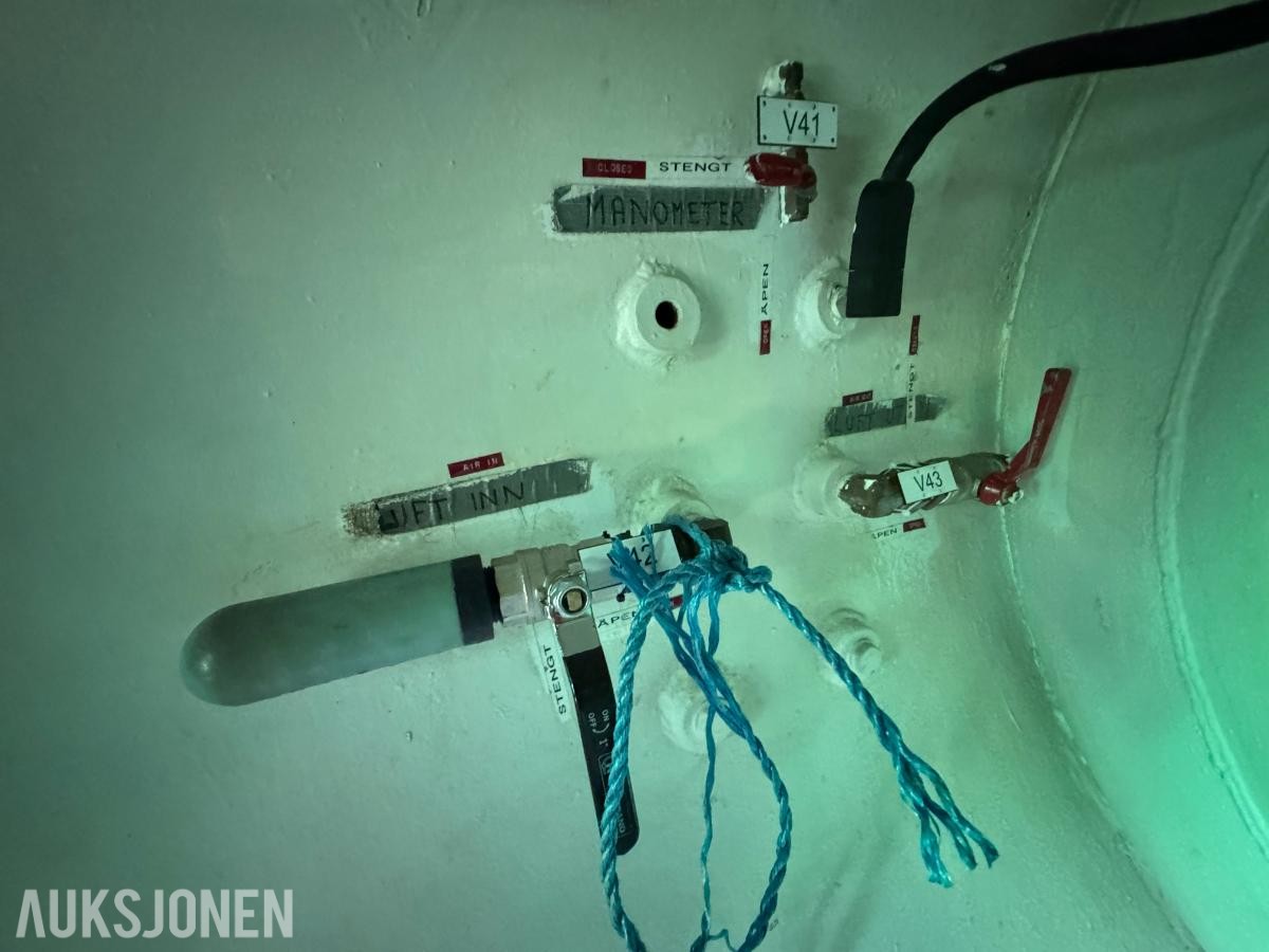 1996 Trykkammer til dykking i container
