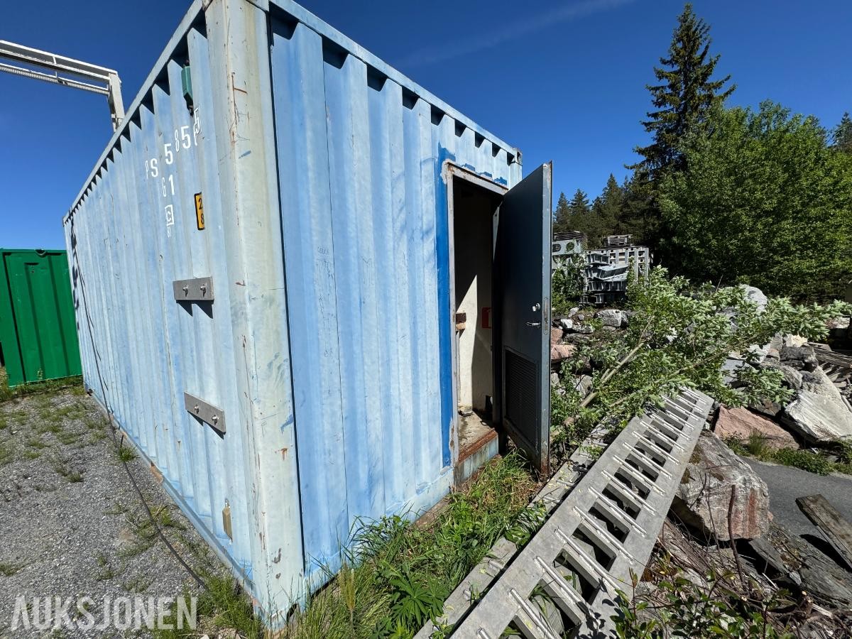 1996 Trykkammer til dykking i container