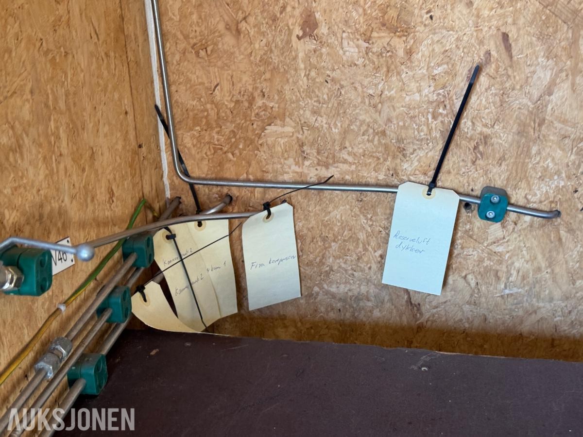 1996 Trykkammer til dykking i container