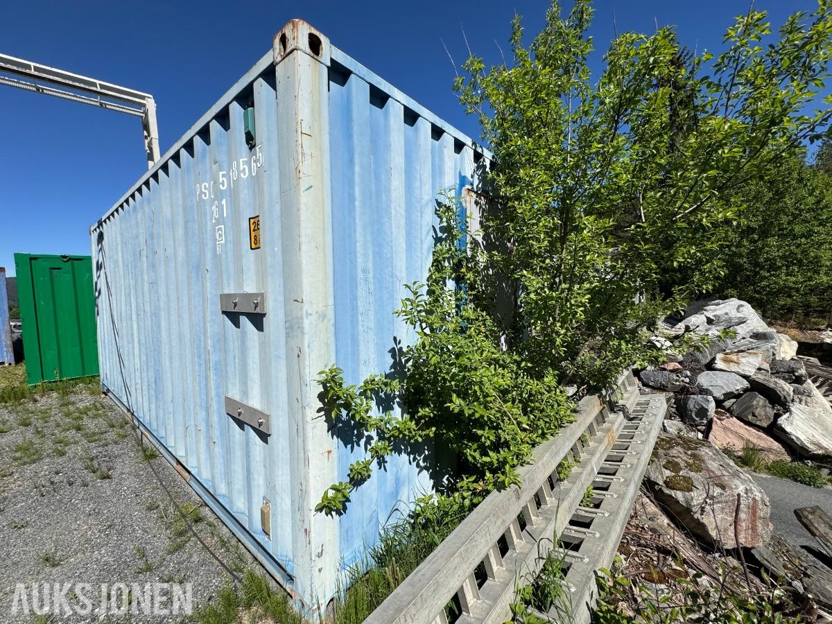 1996 Trykkammer til dykking i container
