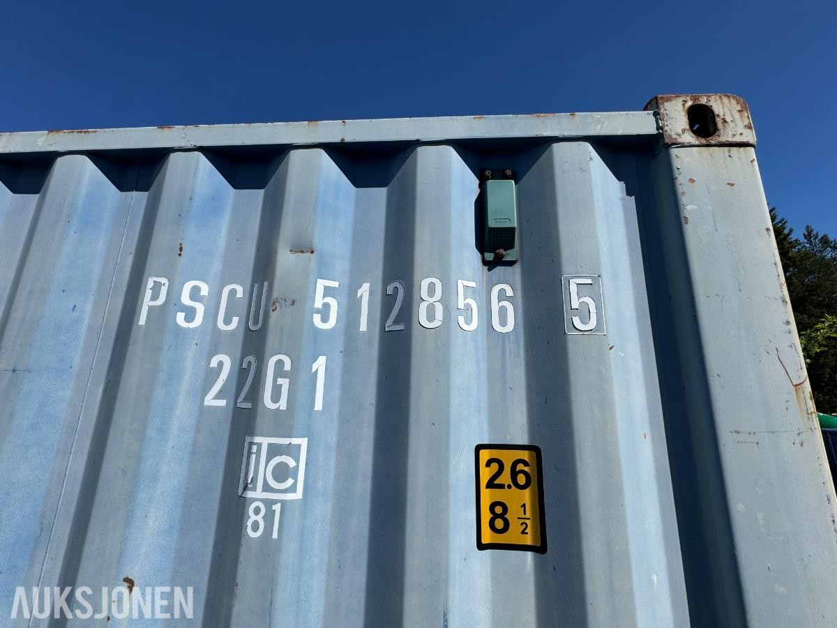 1996 Trykkammer til dykking i container