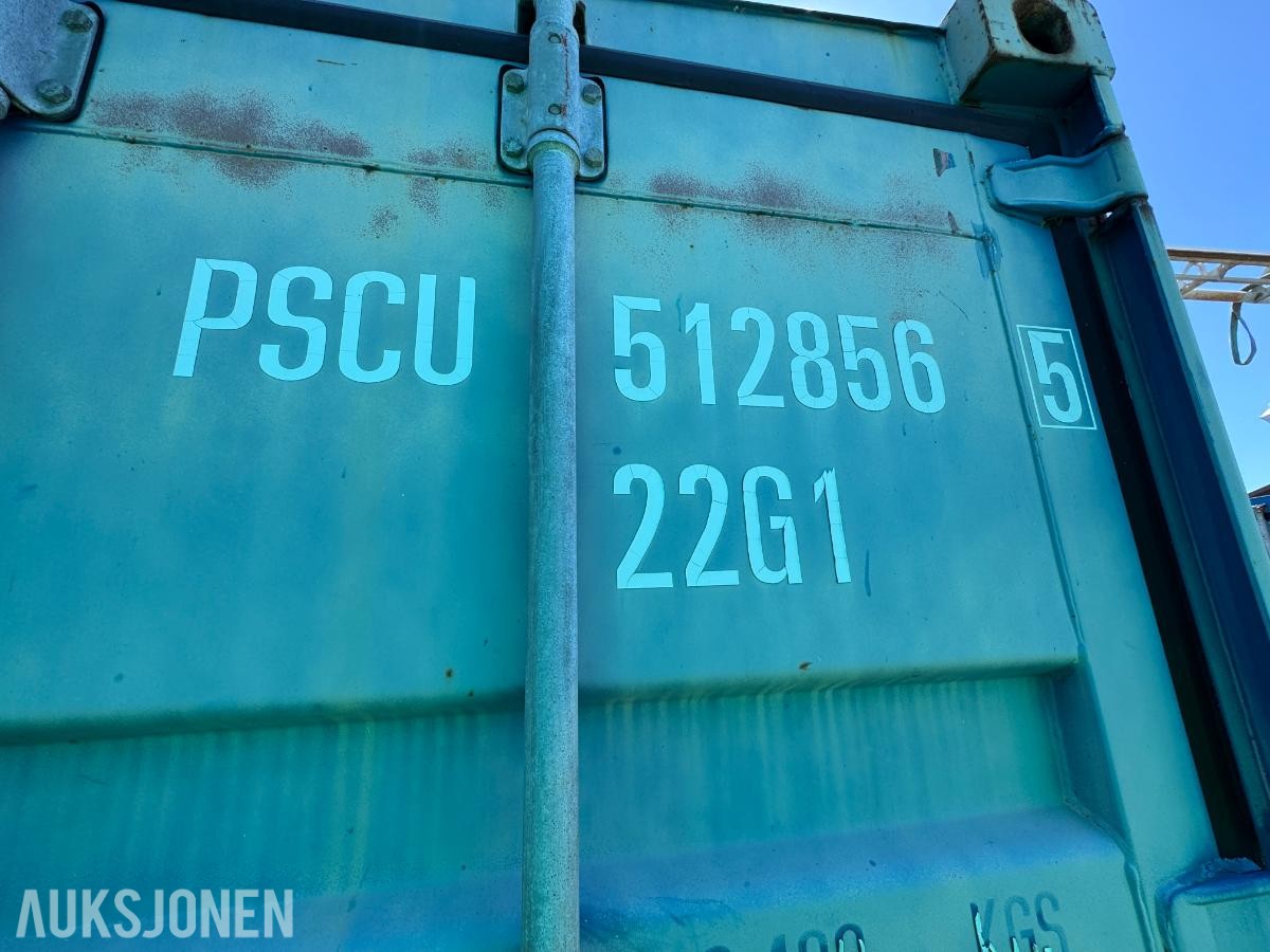 1996 Trykkammer til dykking i container