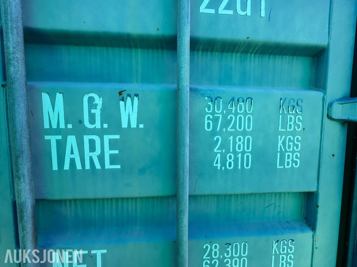 1996 Trykkammer til dykking i container