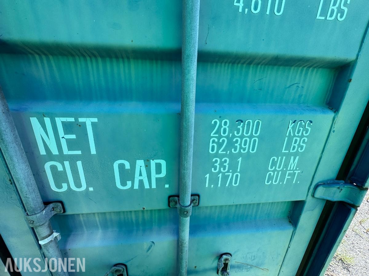 1996 Trykkammer til dykking i container