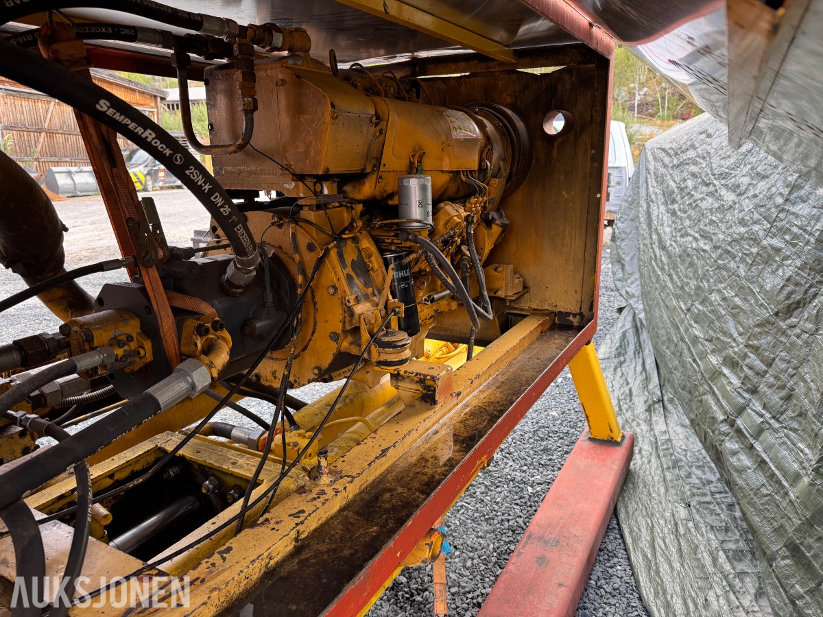 BETONGPUMPE MED DEUTZ DIESELMOTOR