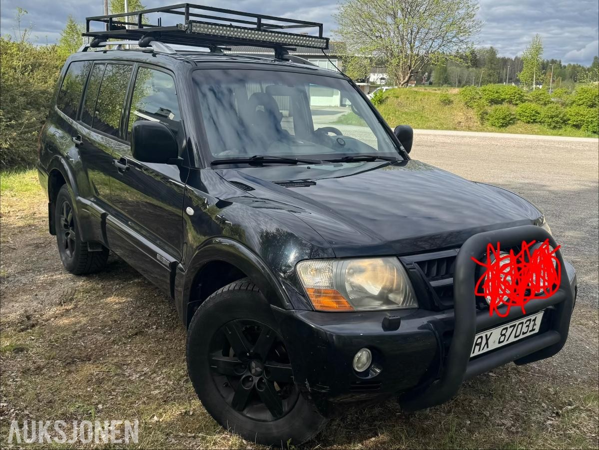 2005 MITSUBISHI PAJERO 3.2 DIESEL 160HK 4WD, AUTOMAT, HENGERFESTE, CRUISEKONTROLL