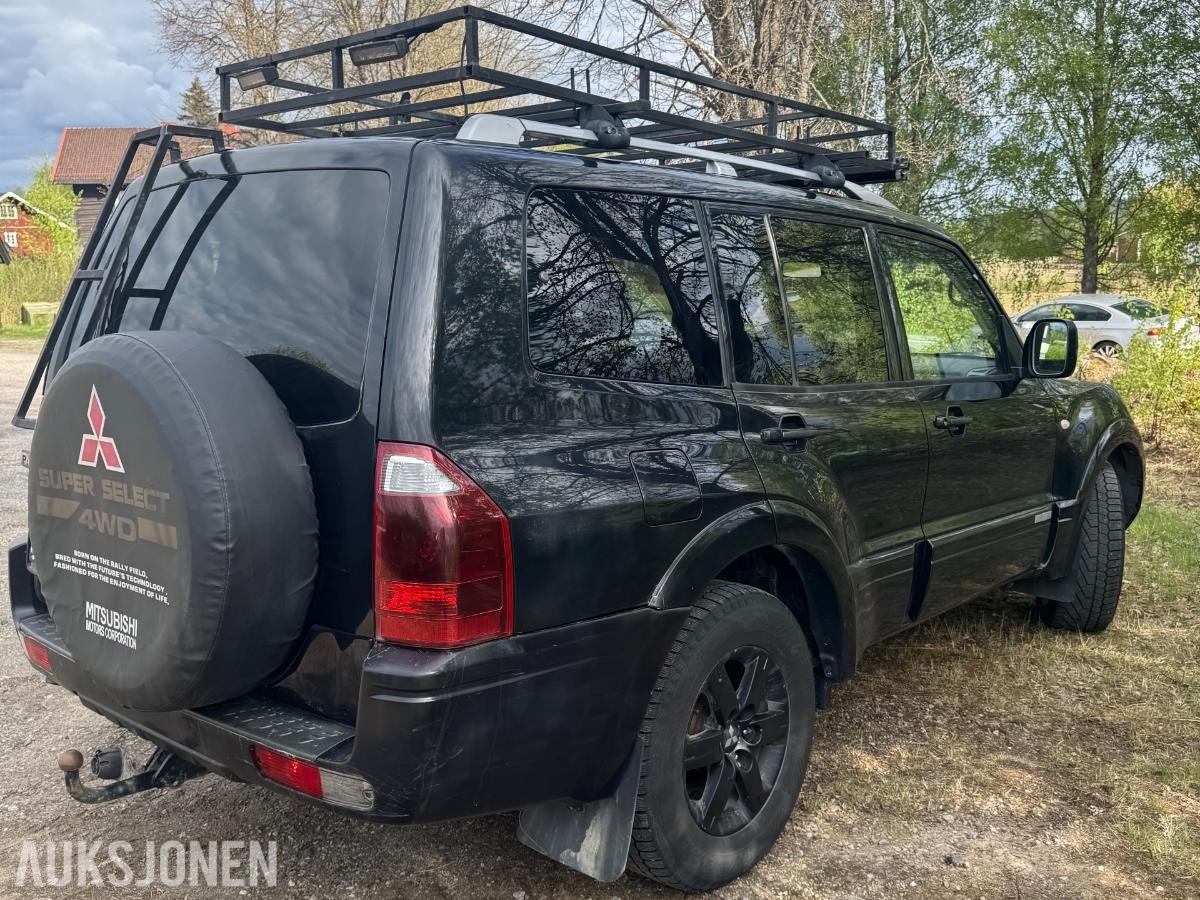 2005 MITSUBISHI PAJERO 3.2 DIESEL 160HK 4WD, AUTOMAT, HENGERFESTE, CRUISEKONTROLL