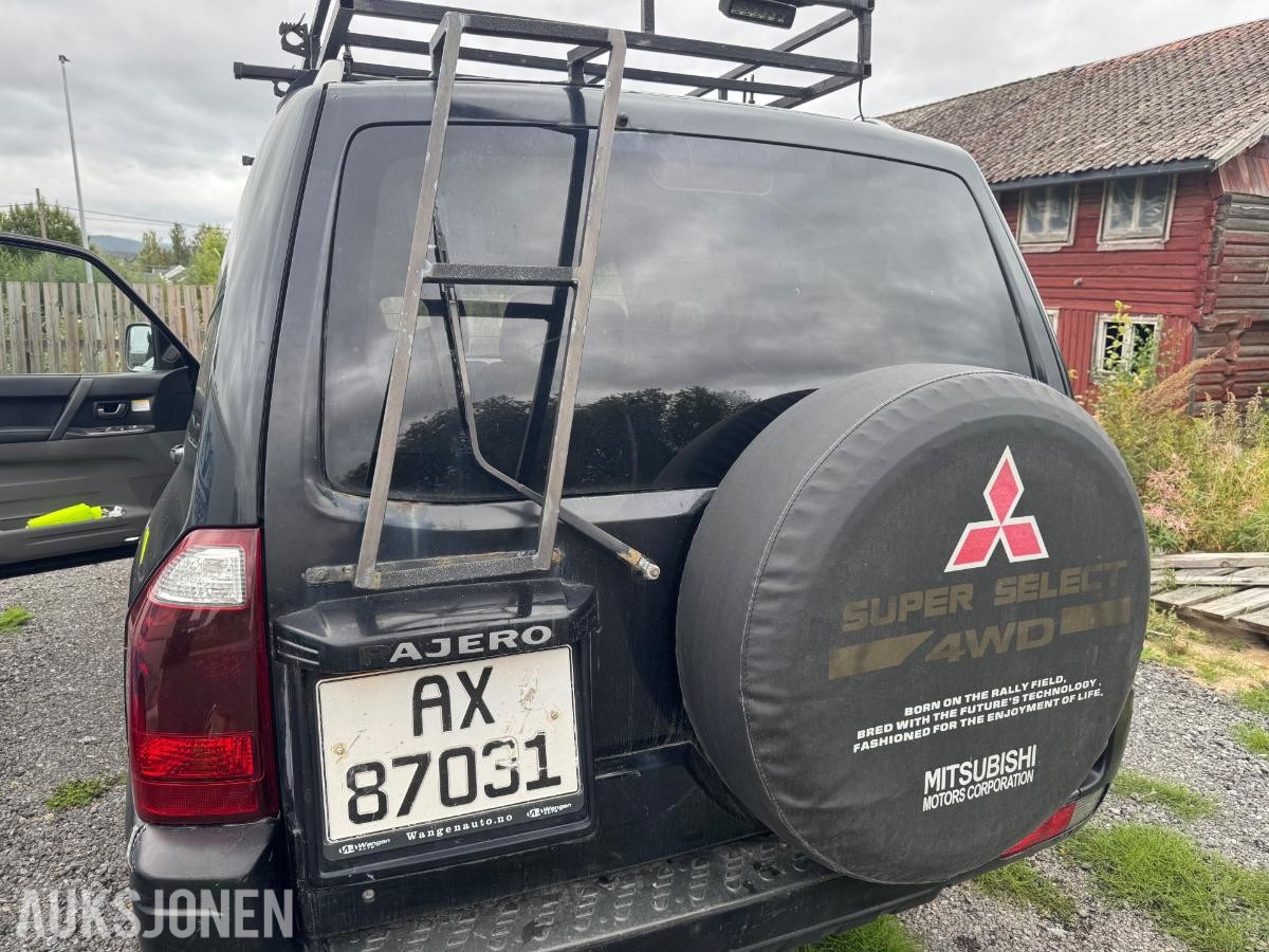 2005 MITSUBISHI PAJERO 3.2 DIESEL 160HK 4WD, AUTOMAT, HENGERFESTE, CRUISEKONTROLL