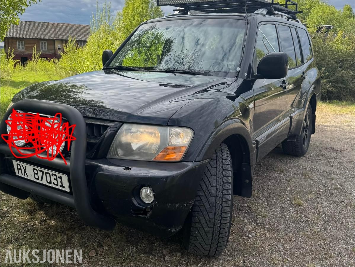 2005 MITSUBISHI PAJERO 3.2 DIESEL 160HK 4WD, AUTOMAT, HENGERFESTE, CRUISEKONTROLL