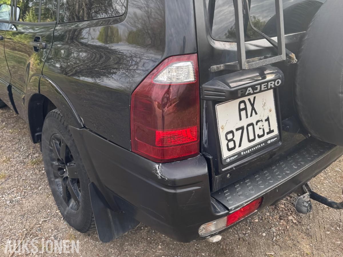 2005 MITSUBISHI PAJERO 3.2 DIESEL 160HK 4WD, AUTOMAT, HENGERFESTE, CRUISEKONTROLL