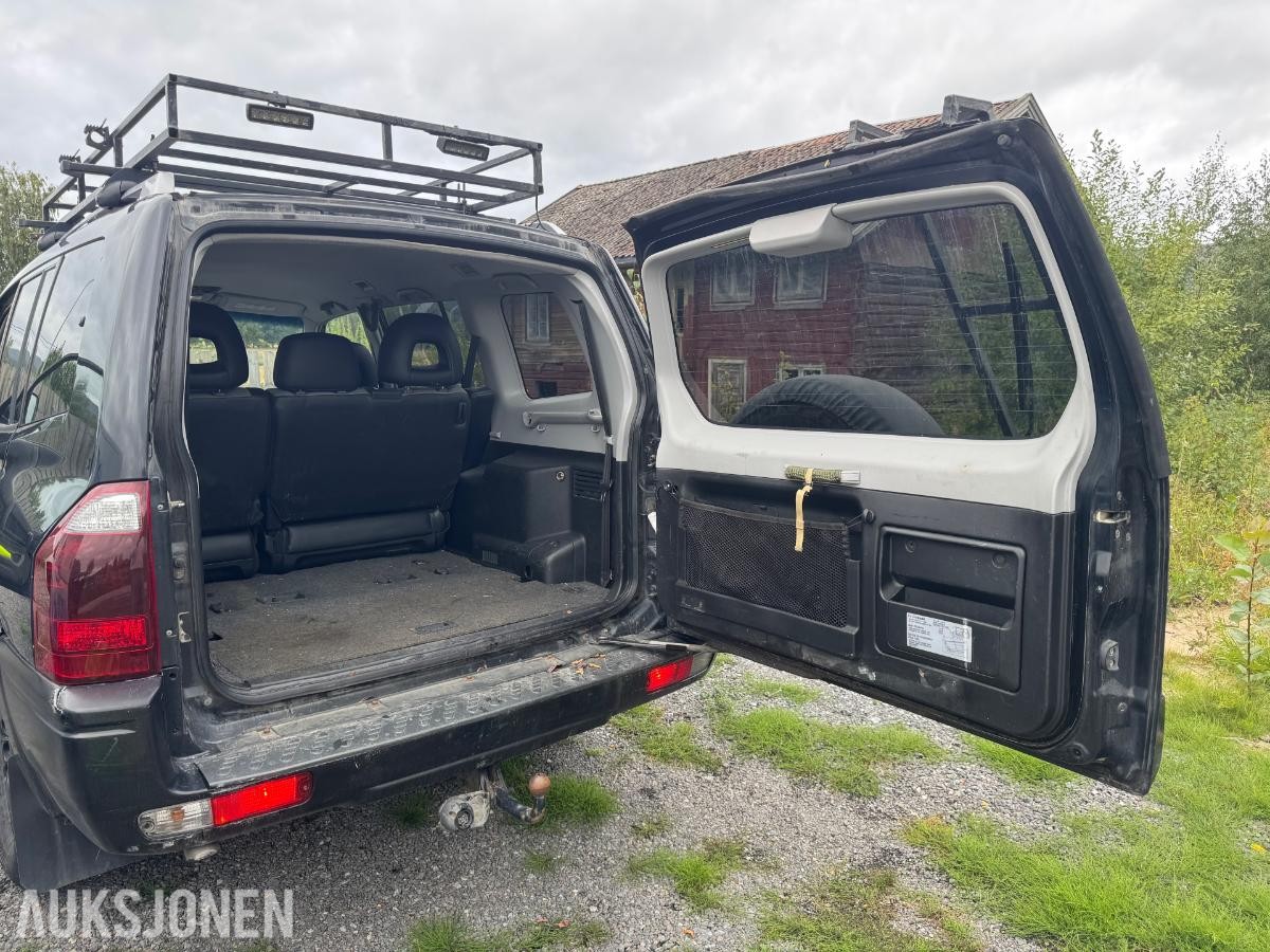 2005 MITSUBISHI PAJERO 3.2 DIESEL 160HK 4WD, AUTOMAT, HENGERFESTE, CRUISEKONTROLL