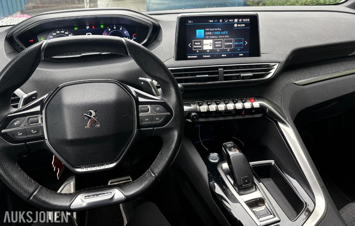 2018 Peugeot 3008 1.6 165 hk Automat Reparasjonsobjekt 108 631 km