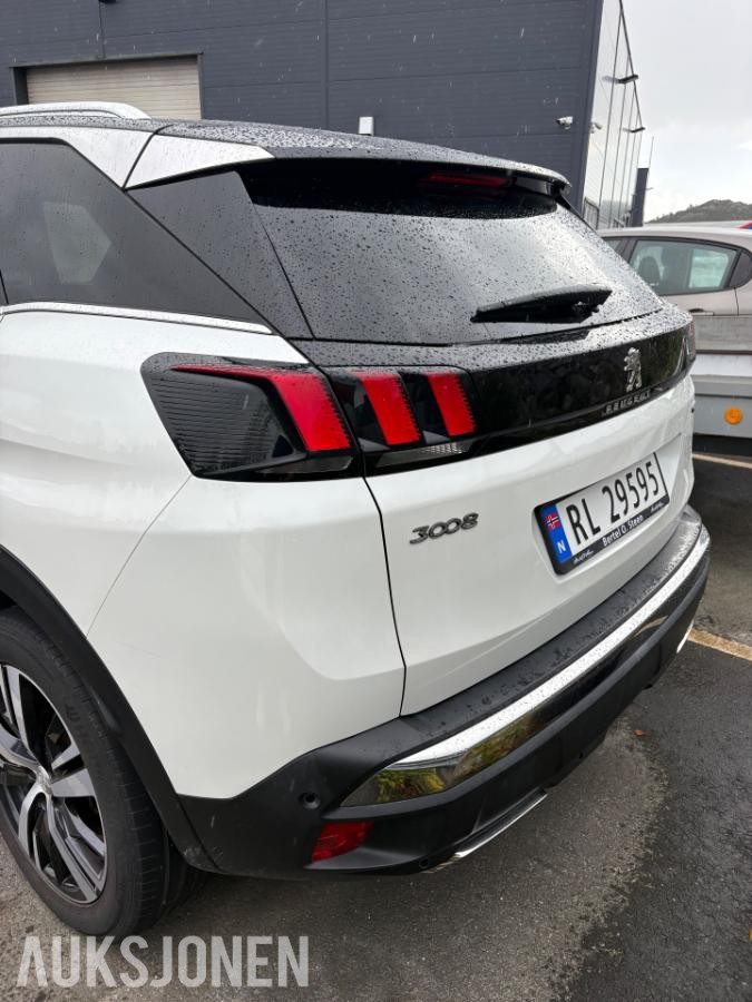 2018 Peugeot 3008 1.6 165 hk Automat Reparasjonsobjekt 108 631 km