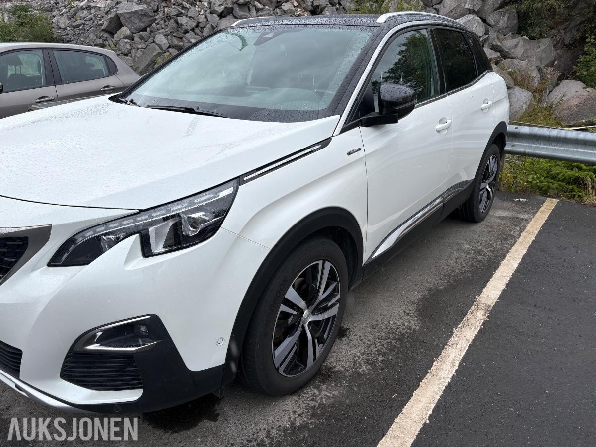 2018 Peugeot 3008 1.6 165 hk Automat Reparasjonsobjekt 108 631 km