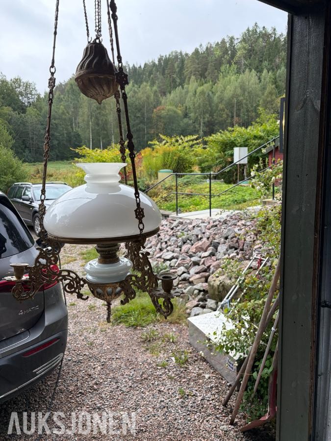 1990 Parafinlampe Antik lampe *Ingen minstepris*