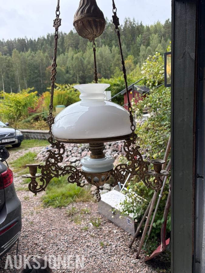 1990 Parafinlampe Antik lampe *Ingen minstepris*