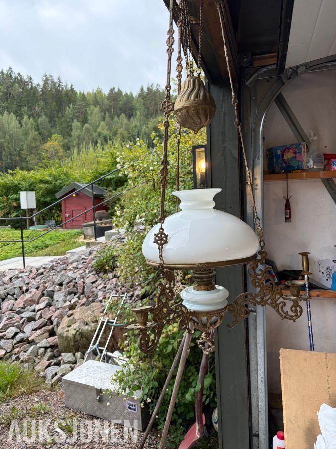1990 Parafinlampe Antik lampe *Ingen minstepris*