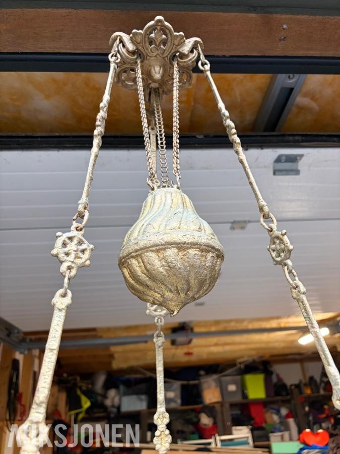 1990 Parafinlampe Antik lampe *Ingen minstepris*
