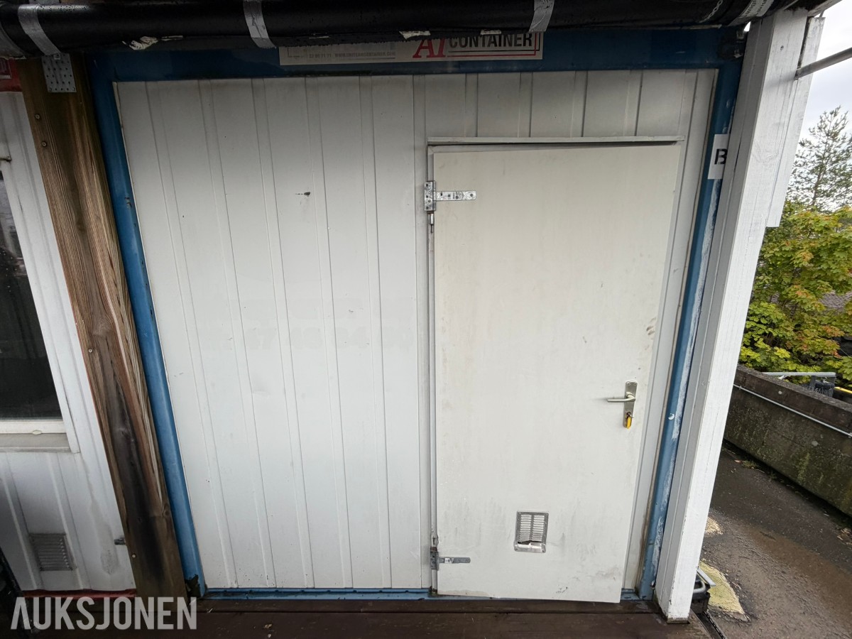 2004 20 fots Uniteam modulcontainer - Lagerbrakke