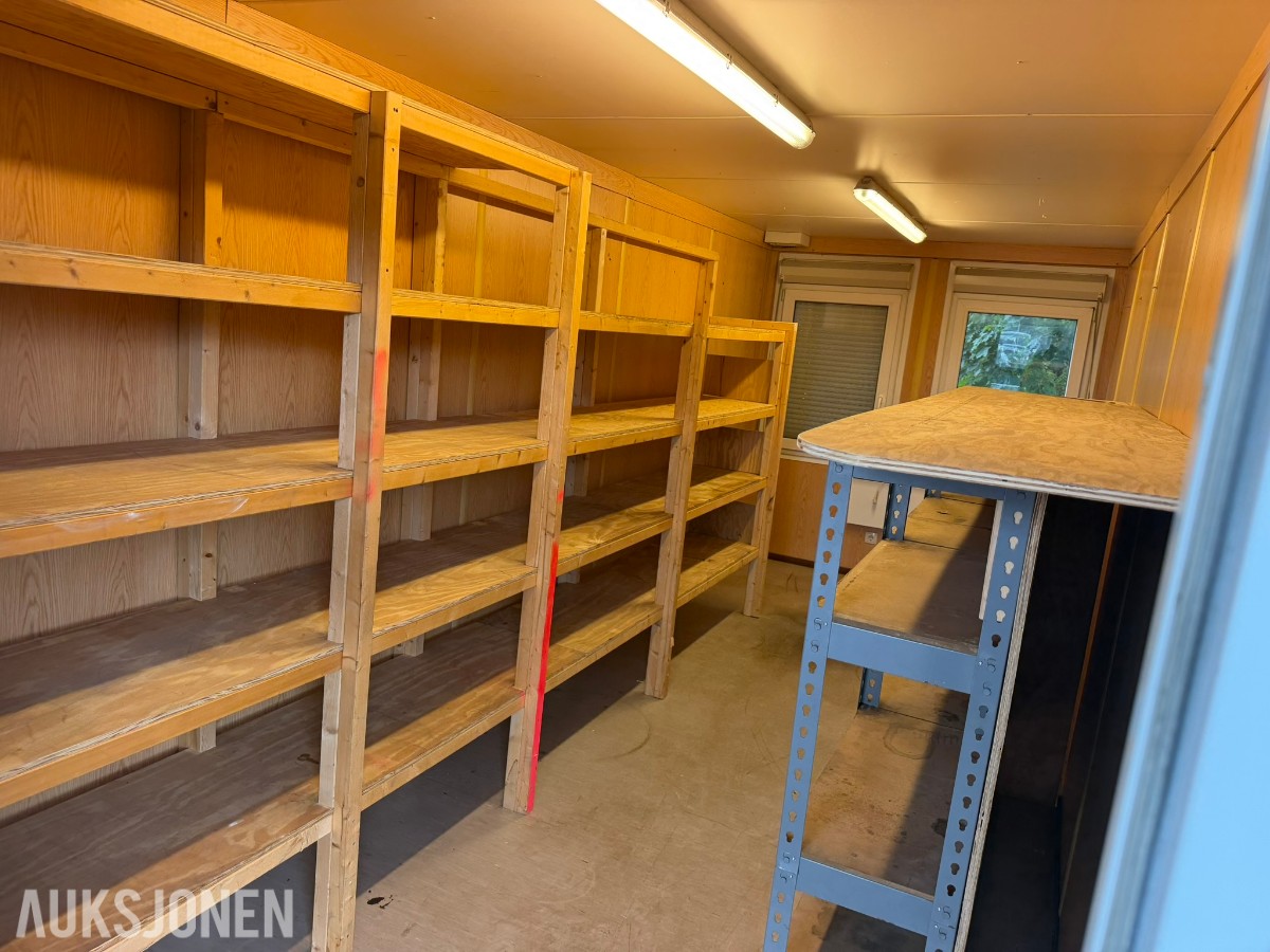 2004 20 fots Uniteam modulcontainer - Lagerbrakke