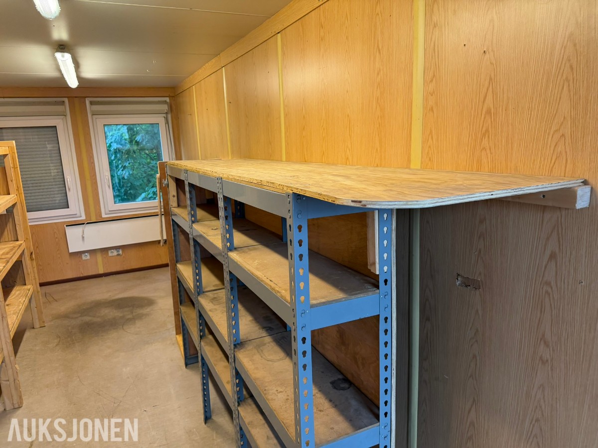 2004 20 fots Uniteam modulcontainer - Lagerbrakke