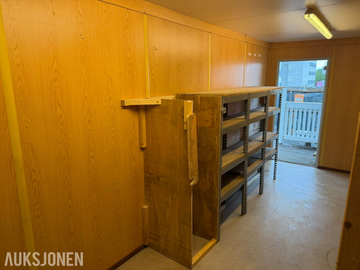 2004 20 fots Uniteam modulcontainer - Lagerbrakke