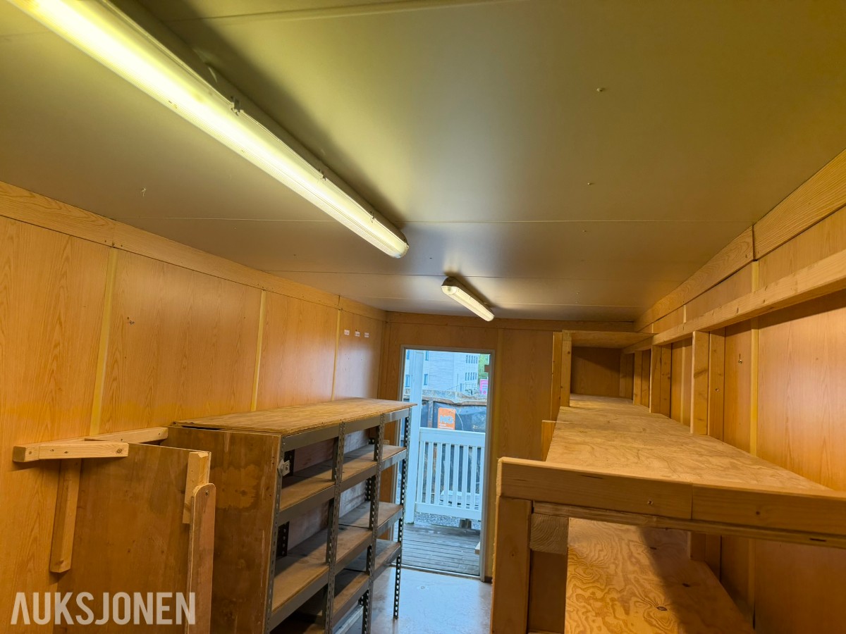 2004 20 fots Uniteam modulcontainer - Lagerbrakke