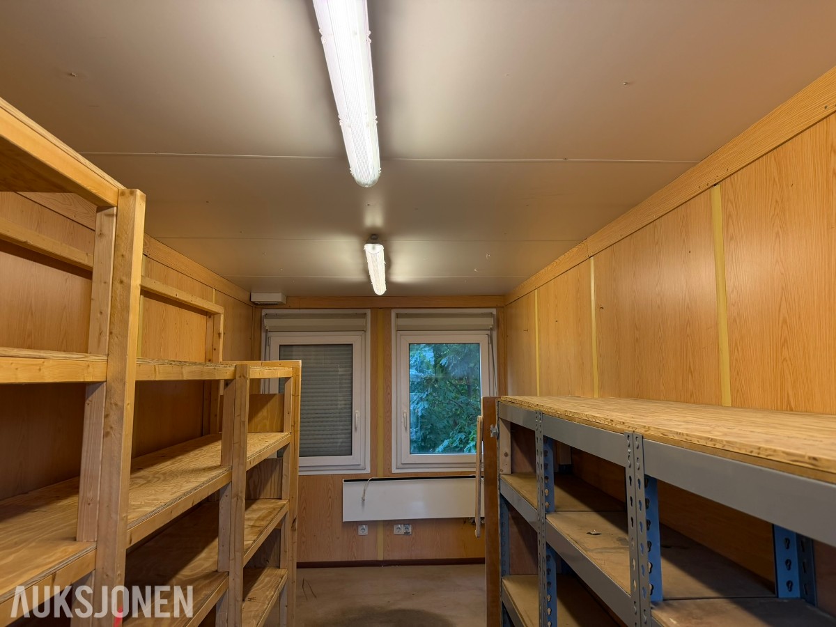 2004 20 fots Uniteam modulcontainer - Lagerbrakke