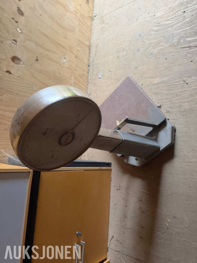 OMEGA mekanisk industrivekt / plattformvekt – 100 kg