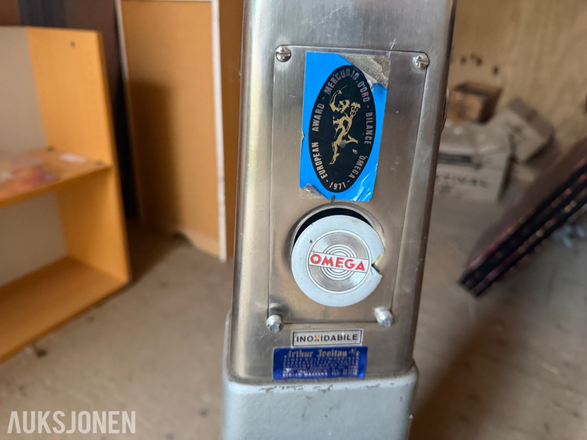 OMEGA mekanisk industrivekt / plattformvekt – 100 kg