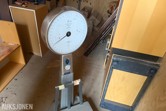 OMEGA mekanisk industrivekt / plattformvekt – 100 kg