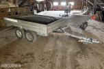 1989 Tysse Boggihenger 1400 kg totalvekt + skiboks