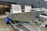 1997 Aluminiumsbåt m/ 2 stk motorer