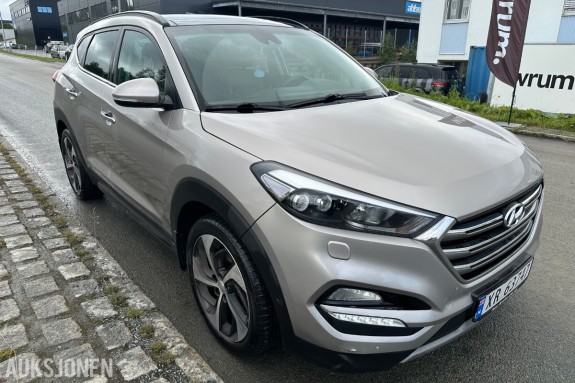 2016 HYUNDAI TUCSON 141HK CRDI AUTOMAT TEKNIKK PANORAMA HENGERFESTE SKINN EL.SETER