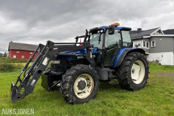 2000 New Holland TM115 MVA fri Traktor m/Laster