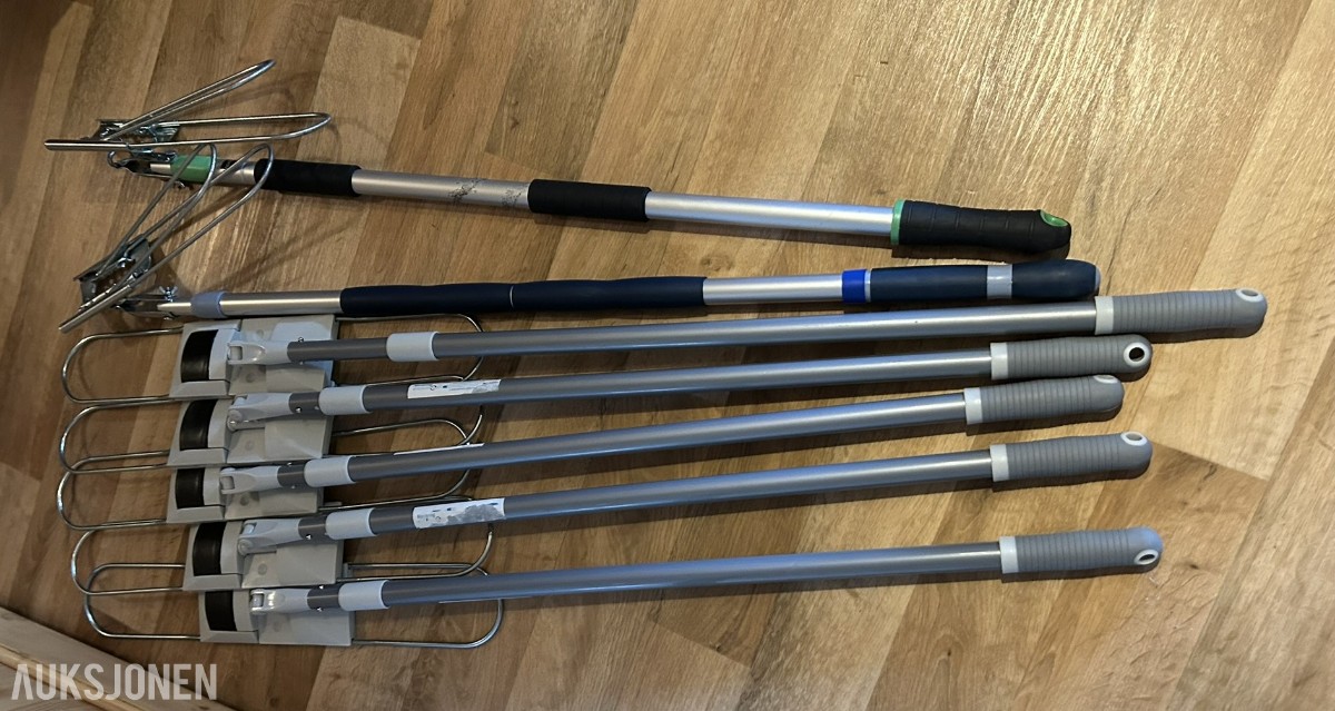 2023 Vaskeutstyr Mopper / kluter / støvsuger og vaskemiddler