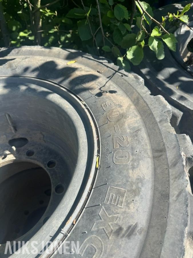 8 stk hjul til hjulmaskin 290/90-20