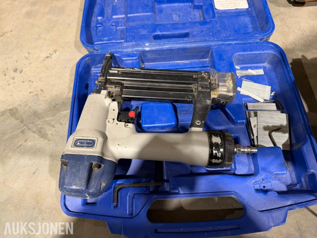 2020 Snekkerpakke 8 -  Bostitch N89RH27, Bostitch RN460DW, Duo-Fast FN4455