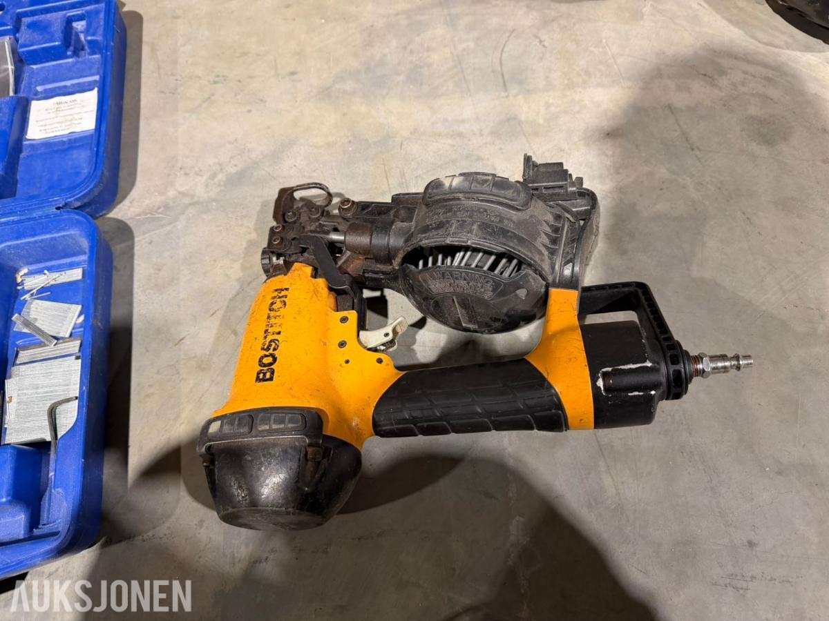 2020 Snekkerpakke 8 -  Bostitch N89RH27, Bostitch RN460DW, Duo-Fast FN4455
