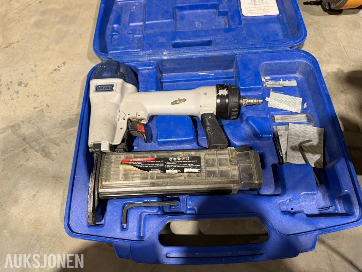2020 Snekkerpakke 8 -  Bostitch N89RH27, Bostitch RN460DW, Duo-Fast FN4455