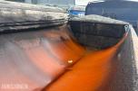 2012 Nor Slep asfaltbalje til 4-akslet Volvo, hydraulisk kapellåpning