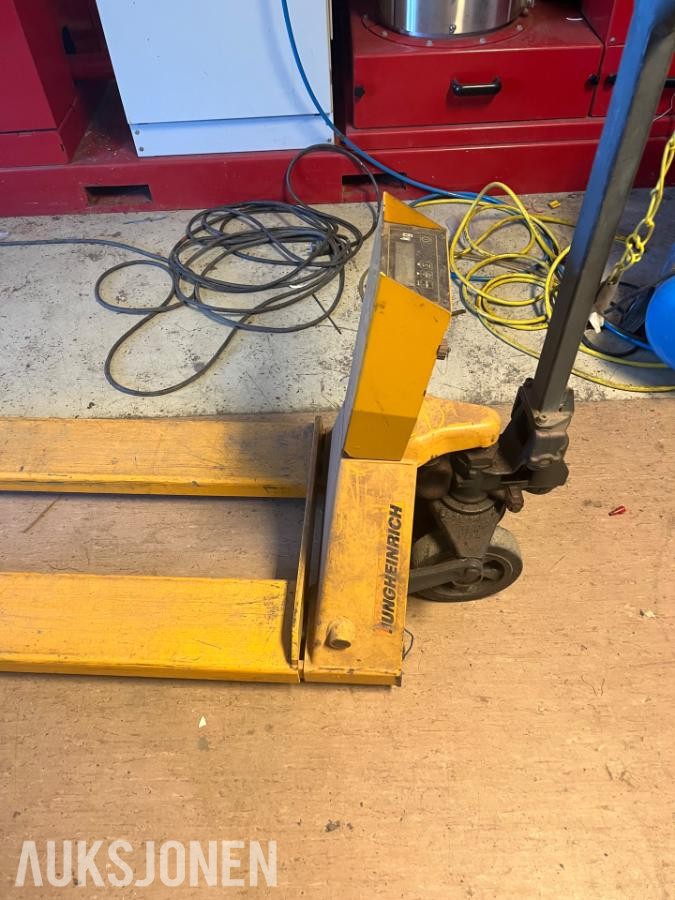 Jungheinrich palletralle med vekt
