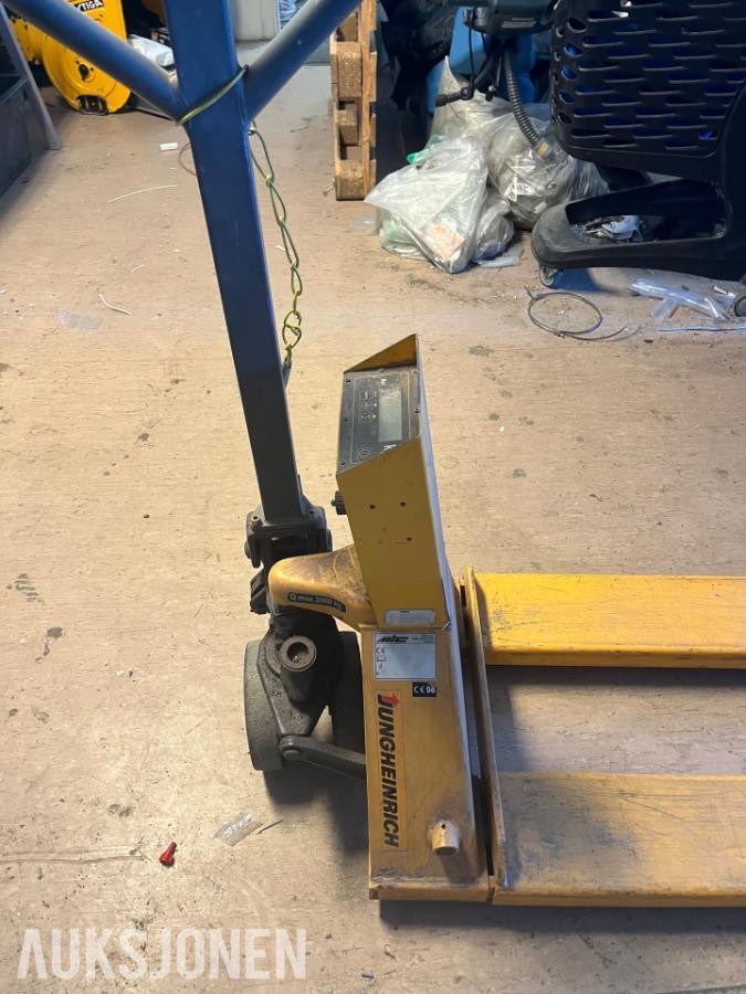Jungheinrich palletralle med vekt