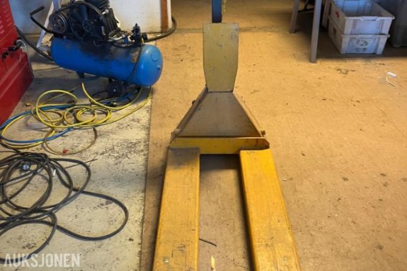 Jungheinrich palletralle med vekt